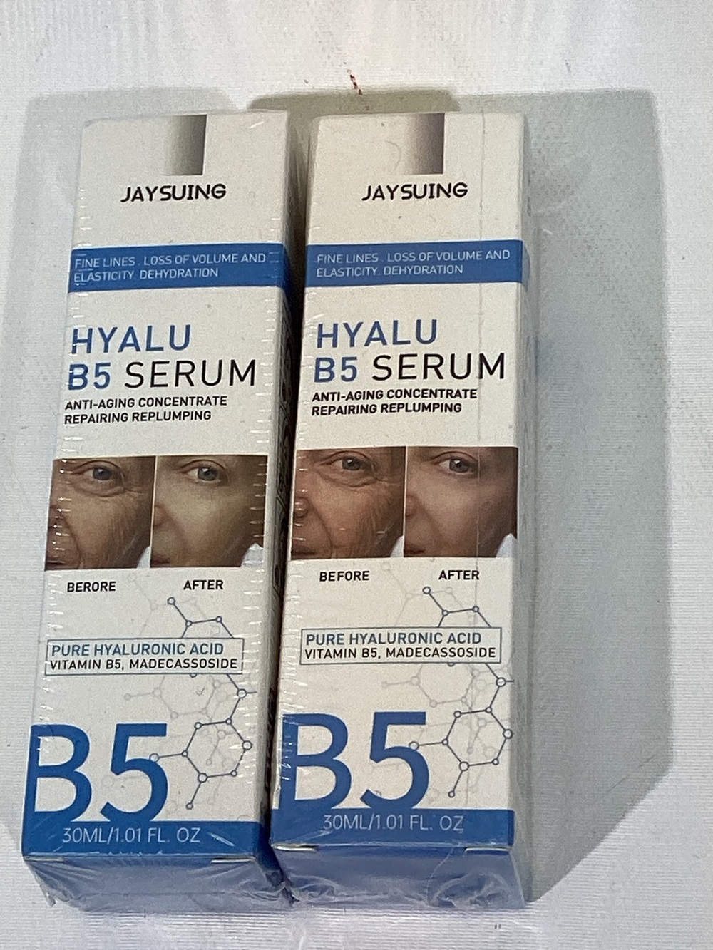 Hyalu B5 Pure Hyaluronic Acid Serum, 1.0 fl. oz. Jaysuing Lot of 2